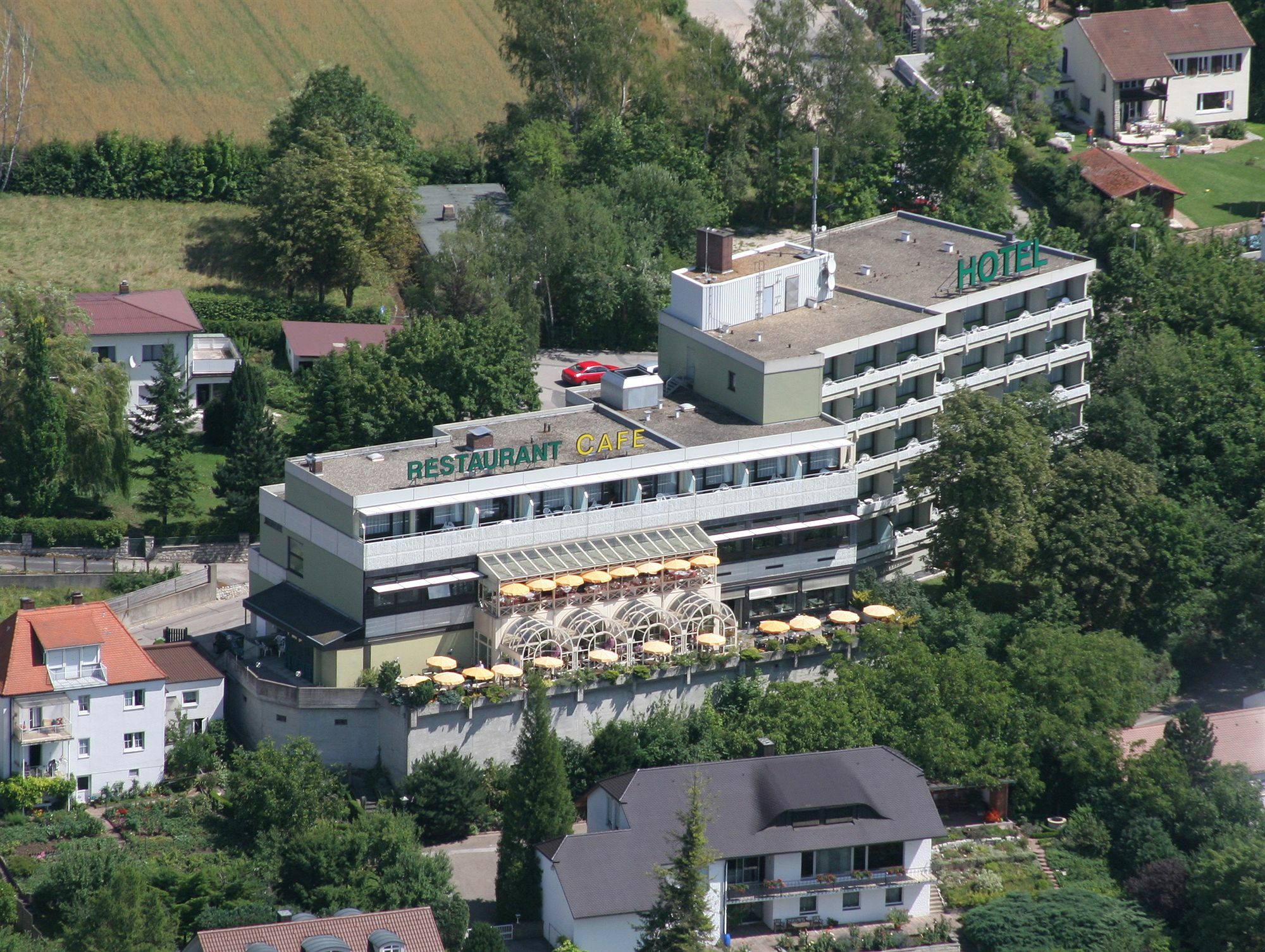 Hotel Am Drechselsgarten Ansbach Esterno foto